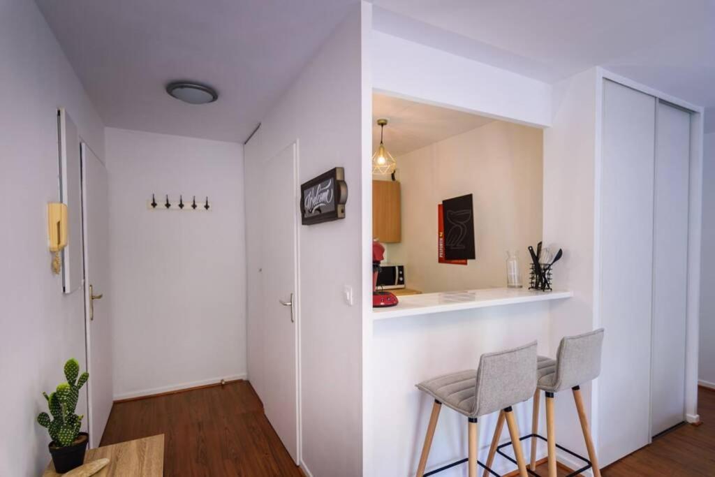 Top Cosy Studio Avec Terrasse A 10Min Disney-Shopping Vallee Bailly-Romainvilliers Exteriér fotografie
